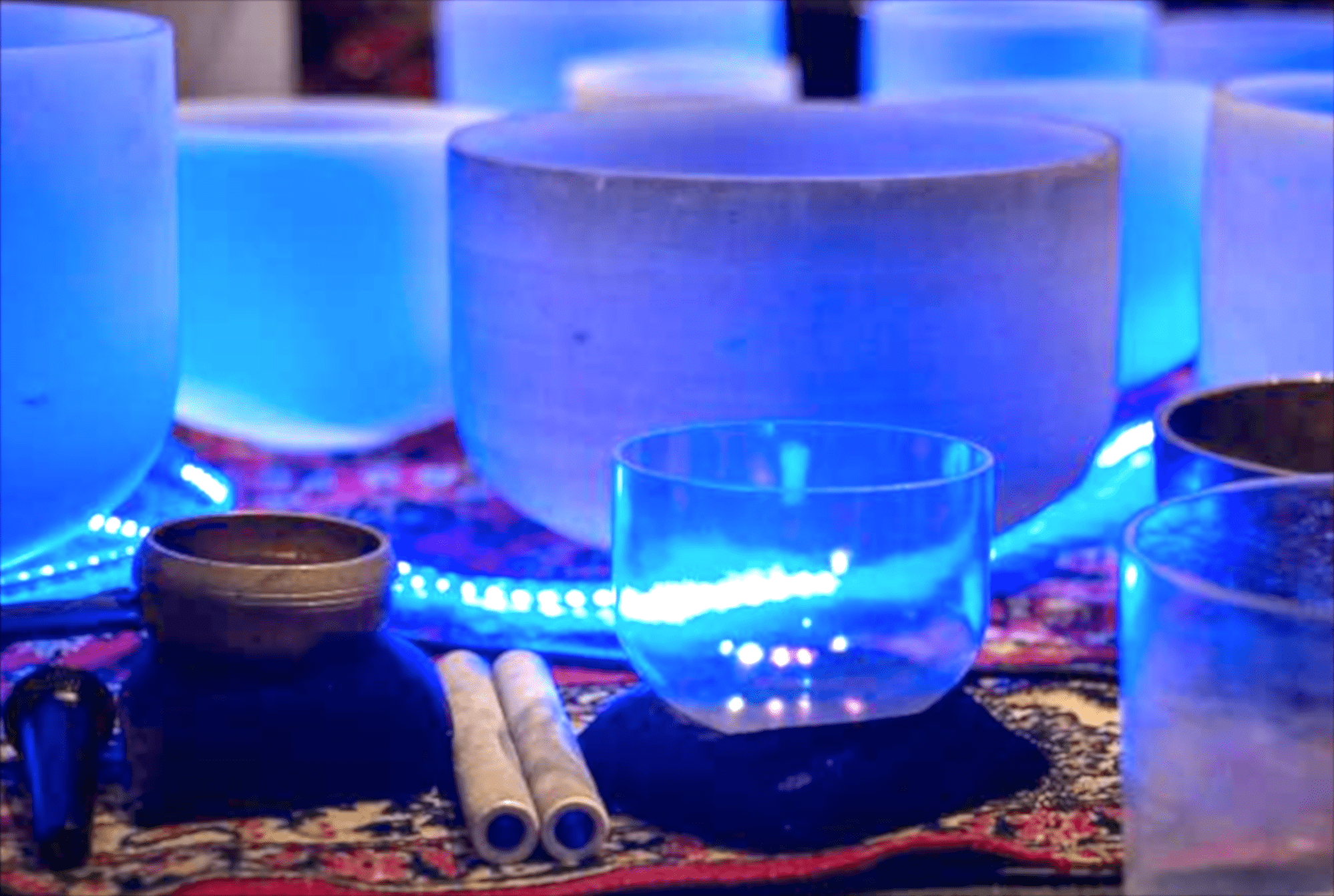 Red Tent - Crystal Bowls Sound Bath
